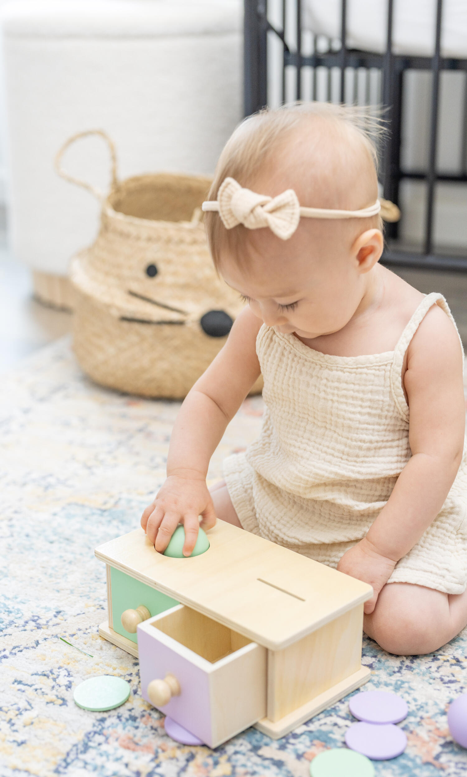 Montessori Color and Shape Sorting Box
